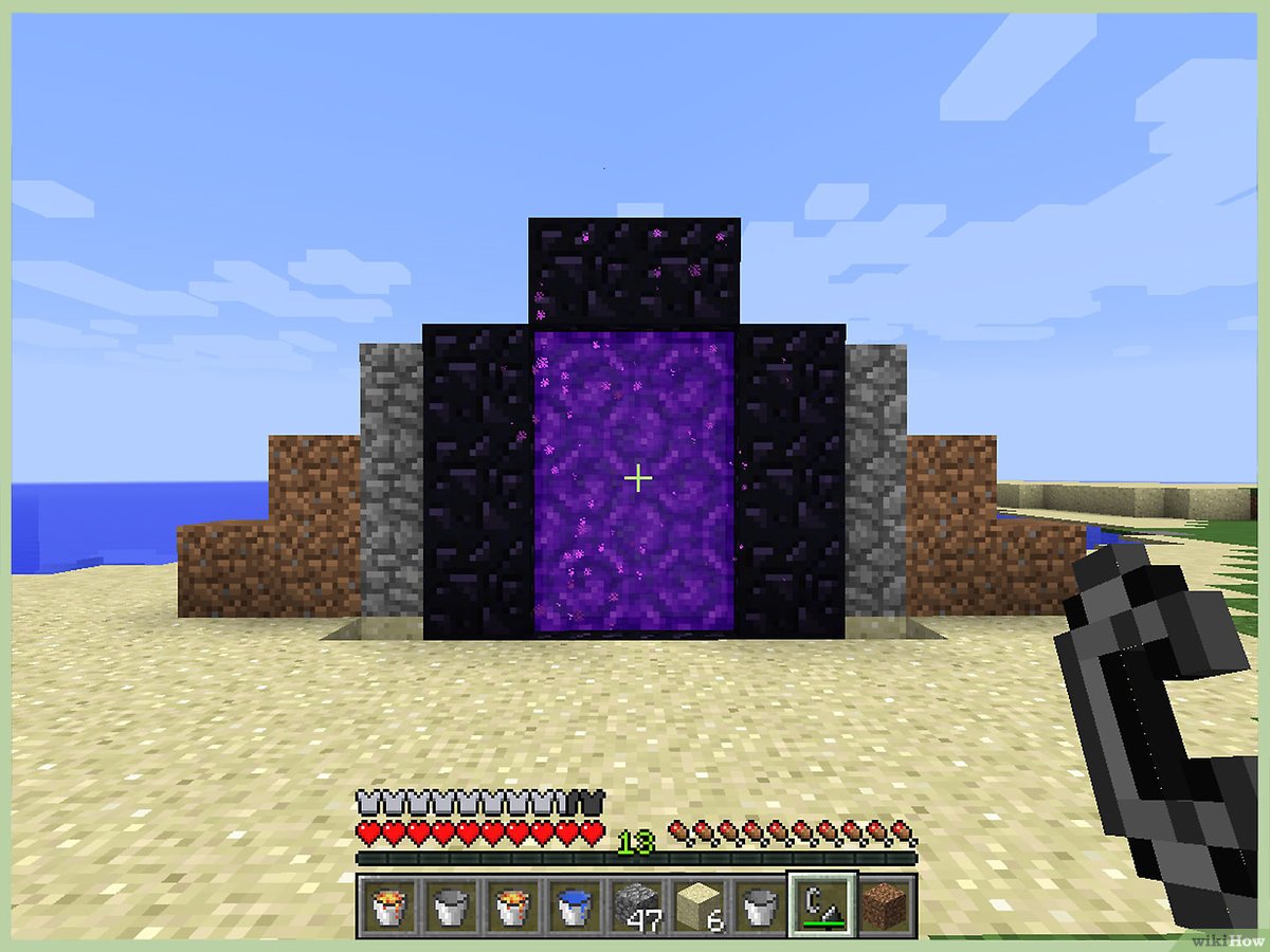 Cách làm Obsidia trong Minecraft